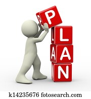 3d, איש, לשים, התכנן, קוביות