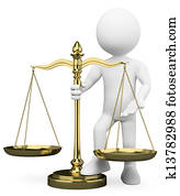 3d, לבן, אנשים., אזן