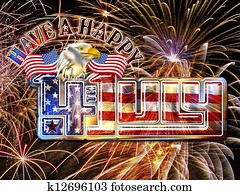 4 July Fireworks eagle 4 July Fireworks eagle