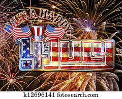 4 July Fireworks hat 4 July Fireworks hat