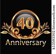 40 years anniversary birthday 40 years anniversary birthday