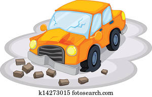A car accident A car accident