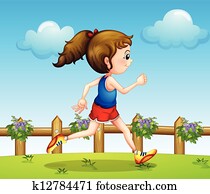 A runner A runner