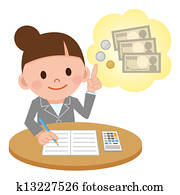 a, 從事工商業的女性