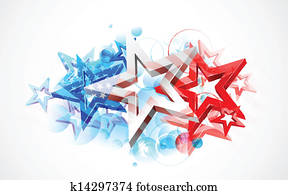Abstract American Flag Background Abstract American Flag Background