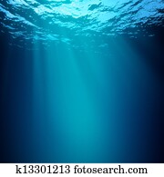 Abyss. Abstract underwater backgrounds
