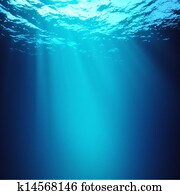 Abyss. Abstract underwater backgrounds