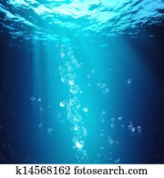 Abyss. Abstract underwater backgrounds