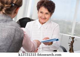 advogado, ligado, seu, local trabalho