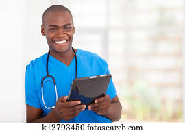 afrikanischer amerikaner, gesundheit sorge arbeiter