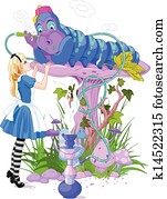 alice, 그리고 푸른색, 모충