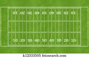 American football field American football field