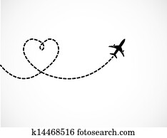 amor, viagem, conceito