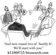 And now round two of justify it