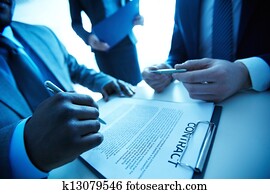 après, négociations