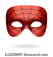 aranha, máscara