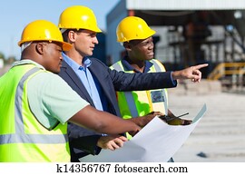 architect and construction workers architect and construction workers