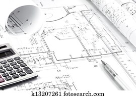 Architecture drawing and instruments Architecture drawing and instruments