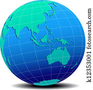 Asia and Australia, Global World Asia and Australia, Global World