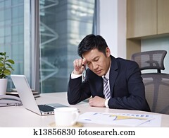 asiatische, geschäftsmann