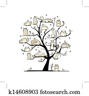 ?at, familietre, for, deres, design