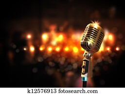 audio microphone retro style audio microphone retro style