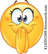 aufgeregt, emoticon aufgeregt, emoticon
