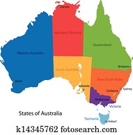 Australia map Australia map