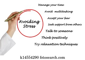 Avoiding stress Avoiding stress