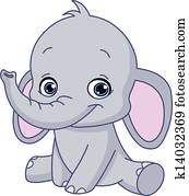 Baby elephant Baby elephant