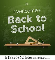 Back to school background Back to school background
