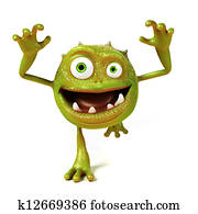 Bacteria toon Bacteria toon