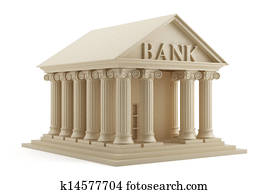 Bank icon isolated Bank icon isolated