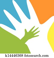 barn, och, förälder, räcker