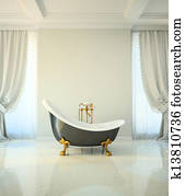 Bathroom in classic style Bathroom in classic style