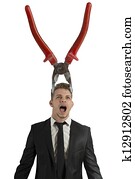 beanspruchen, und, kopfschmerzen