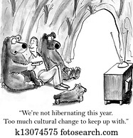 Bears want man to show them how to use tv Bears want man to show them how to use tv