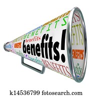 Benefits Megaphone Bullhorn Advertise Features of Product Benefits Megaphone Bullhorn Advertise Features of Product