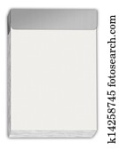 blanco, lágrima, de, calendario