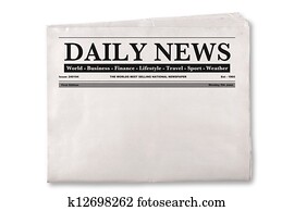 Blank Daily Newspaper