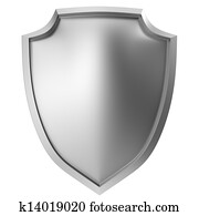 Blank metal shield Blank metal shield