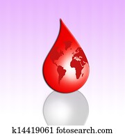 Blood drop for donation Blood drop for donation