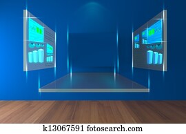 Blue conference room Blue conference room