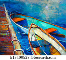 Boats and pier Boats and pier