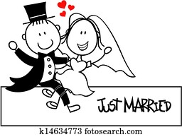 boda, invitar, divertido