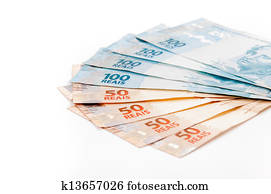 brasilianisch, geld