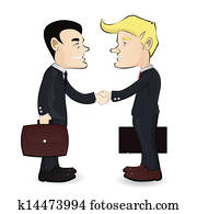 Business man shaking hands Business man shaking hands