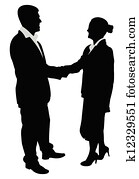 business people handshake business people handshake