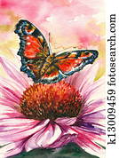 purple coneflower embroidery purple coneflower embroidery