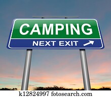 Camping concept. Camping concept.